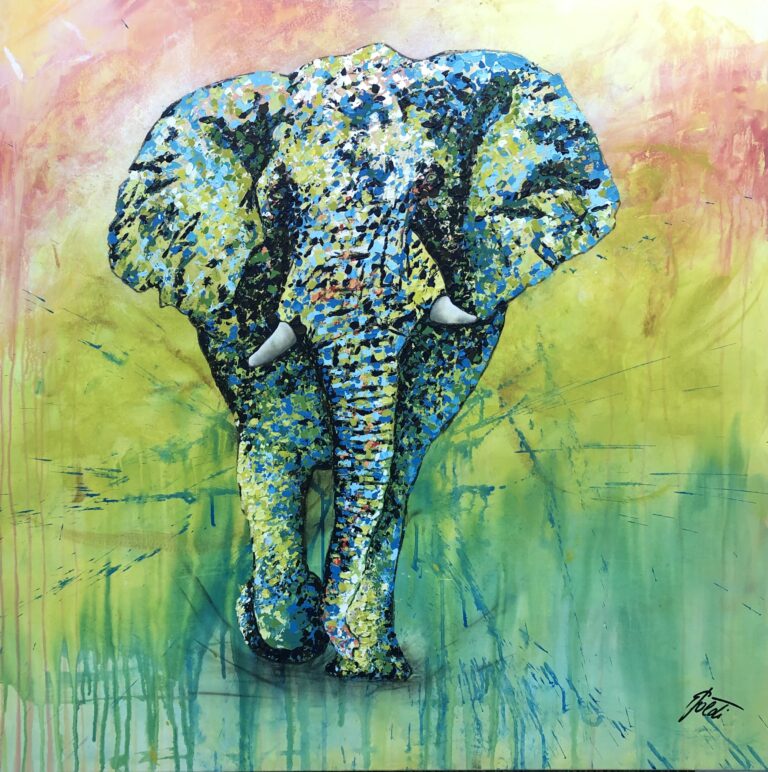 Elephant am Meer