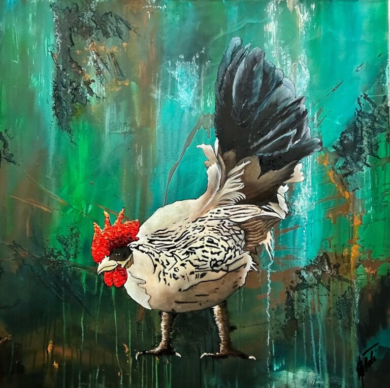 Das verliebte Huhn