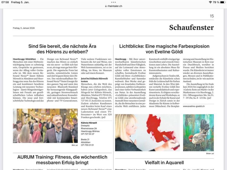 Media & Press – A magical explosion of color